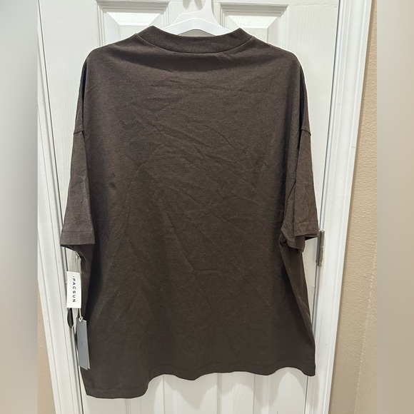 Essentials Fear of God T-shirt size Medium brown oversized NEW - Picture 3 of 14